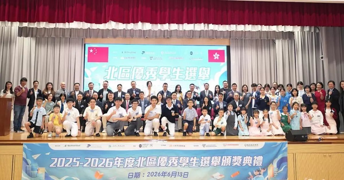 北區年度優秀學生選舉頒獎 得獎同學勉勵同儕積極學習服務社群