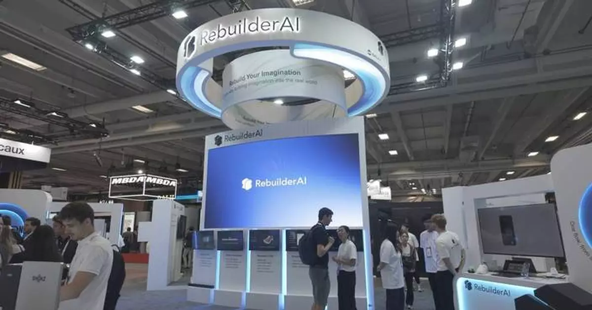 RebuilderAI 於 VivaTech 2026 推出人工智能代理 VRING:ON 揭示無人化工廠願景