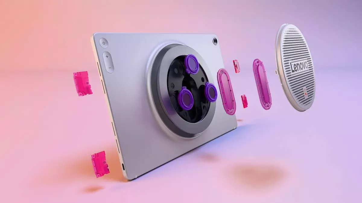 聯想Tab Plus Gen 2平板電腦提供更智能、更沉浸式的娛樂體驗。 AP圖片