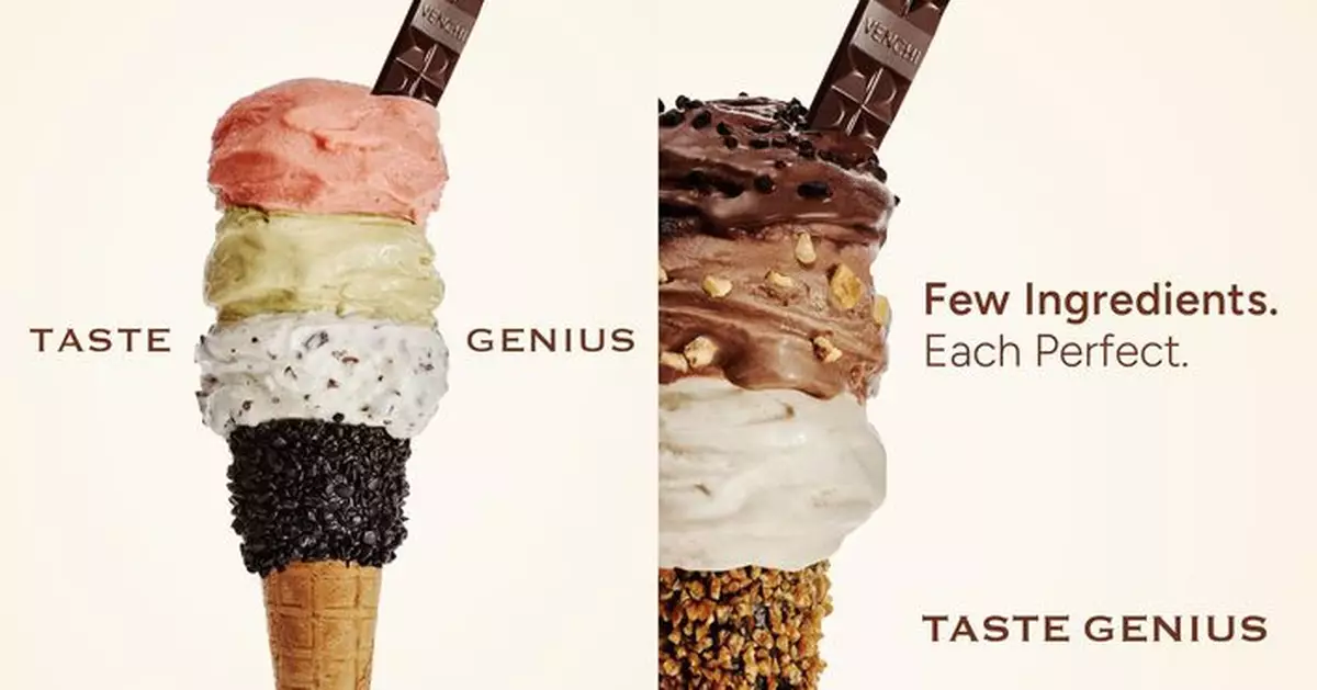 Venchi 意式雪糕夏日企劃「Taste Genius」 隆重登場 綻放極致味覺藝術