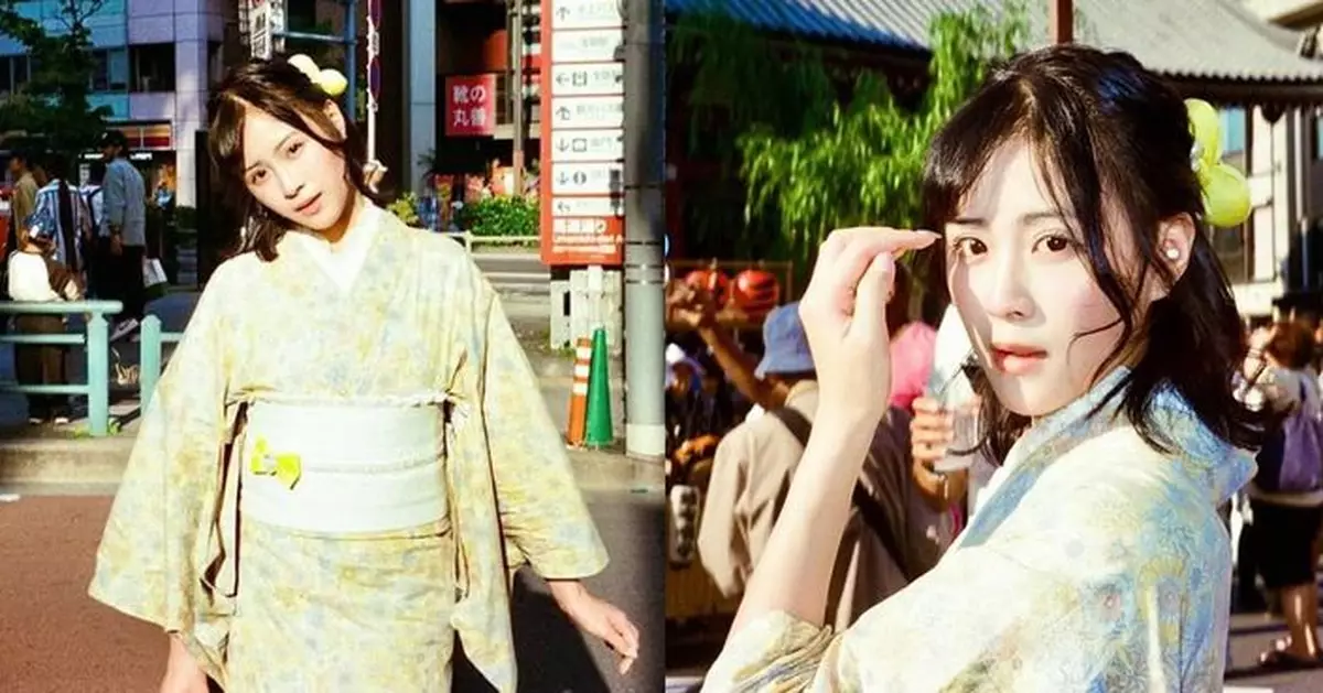 TVB小花樂珈嘉憑《正義女神》成功入屋 和服Look獲讚似日本娃娃