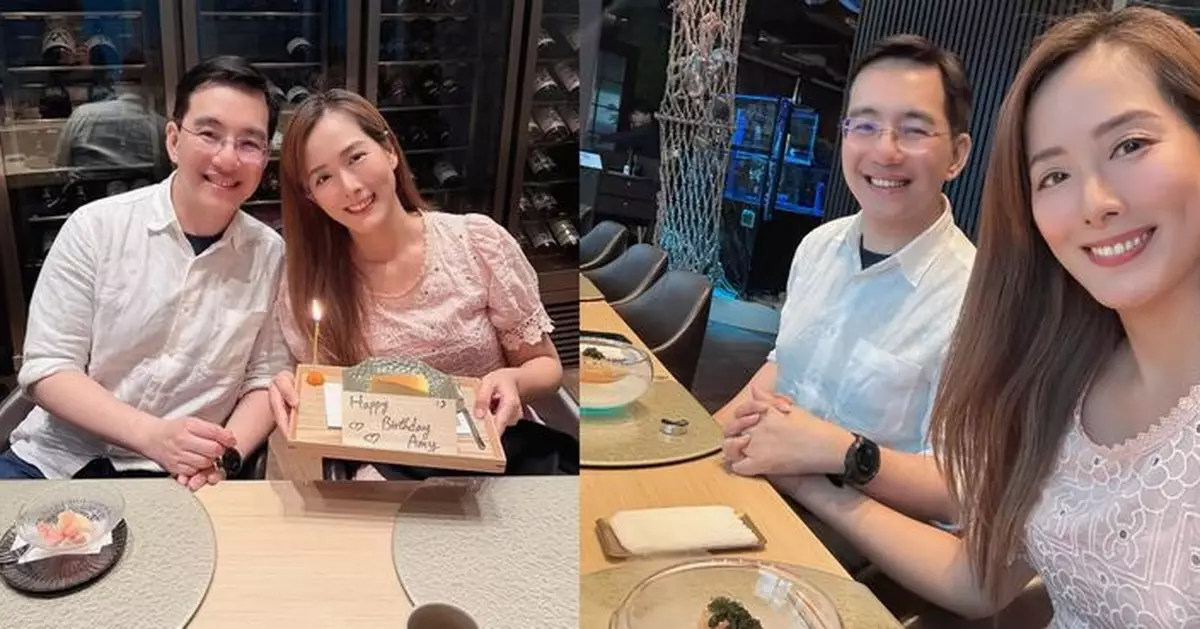 吳幸美婚後首個生日獲老公提早慶祝 十指緊扣放閃甜蜜滿瀉
