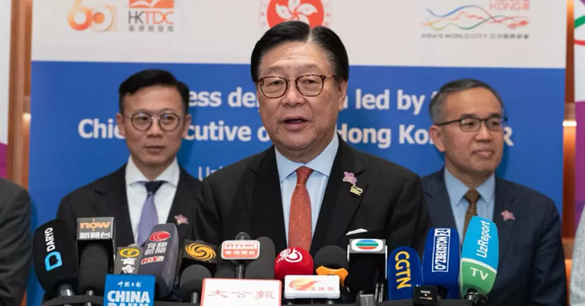 馬時亨：特首中亞行為代表團打開招商大門