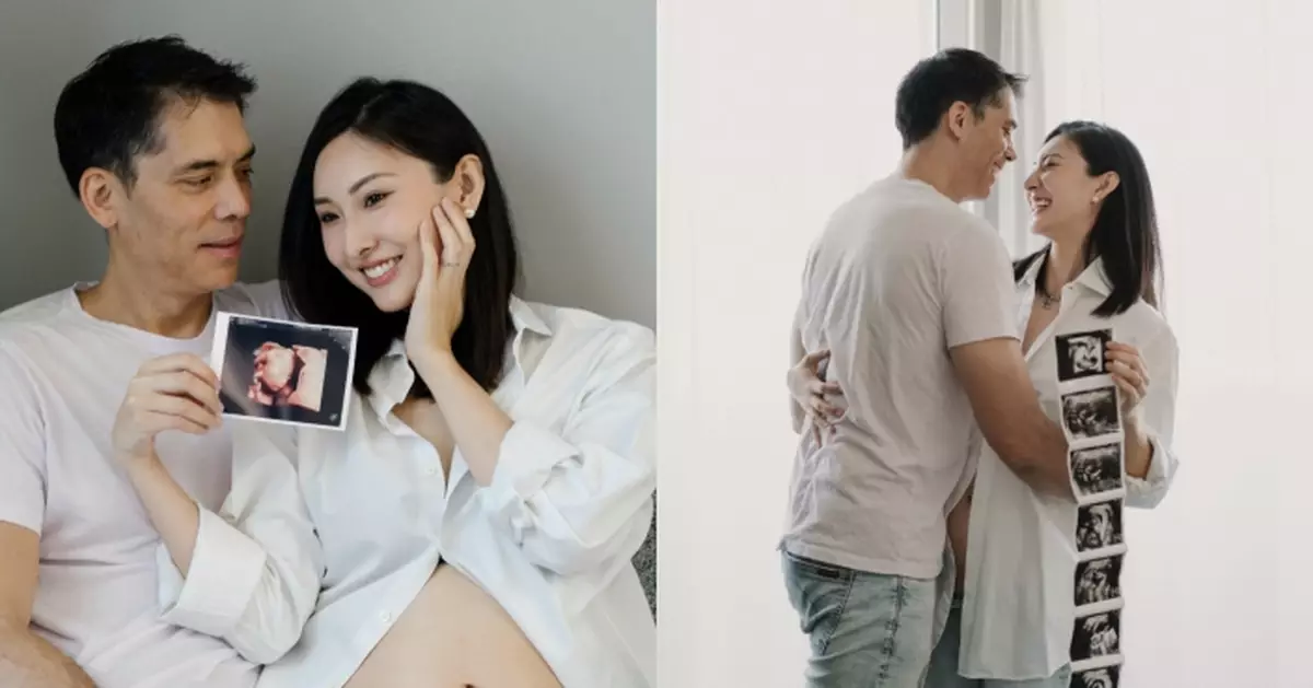 升呢做媽咪！陳約臨宣布懷孕5個月 甜晒混血BB超可愛乳名