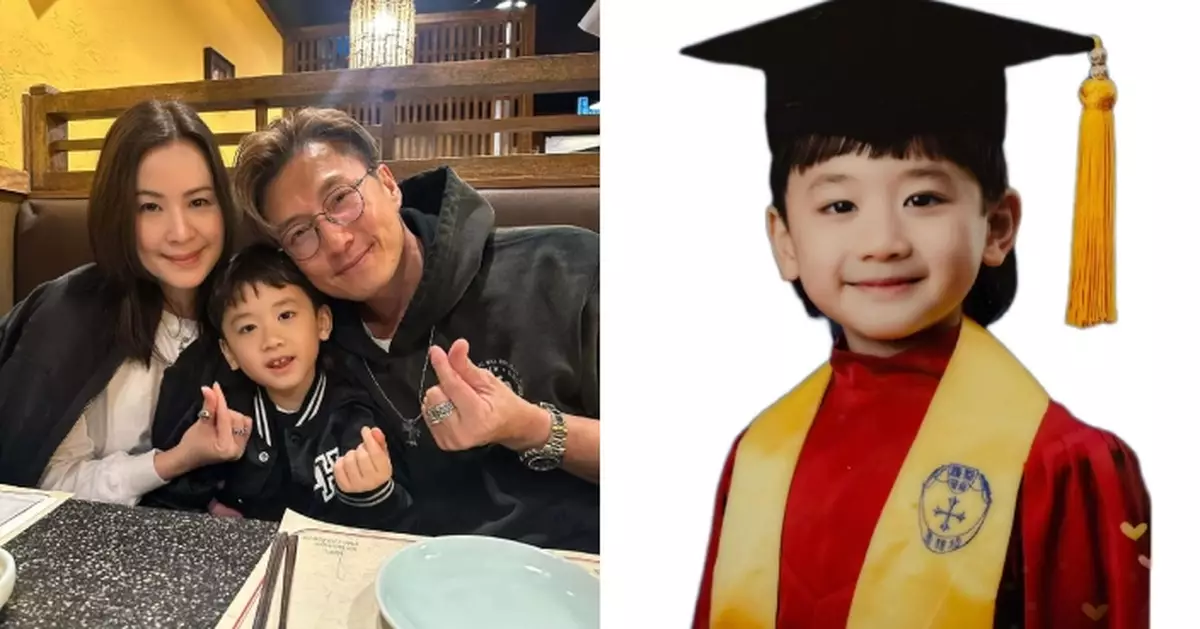 6歲囝囝Jaco幼稚園畢業！陳山聰勁感概：百般滋味在心頭