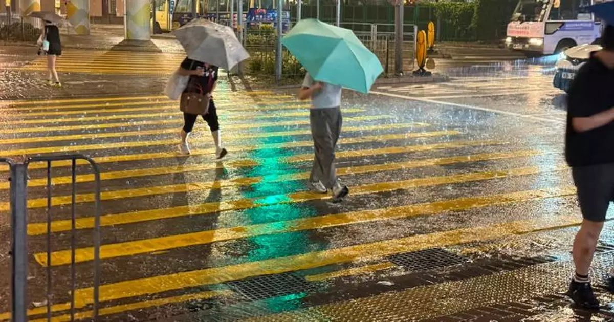 天氣｜天文台22:05改發黃雨信號