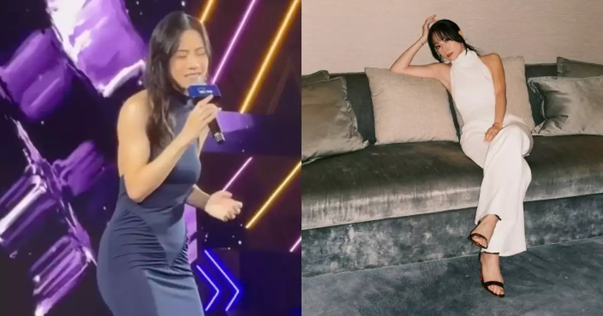 鄧麗欣「冷氣吹到咳」解畫走音 網民唔收貨：唱得差要認！