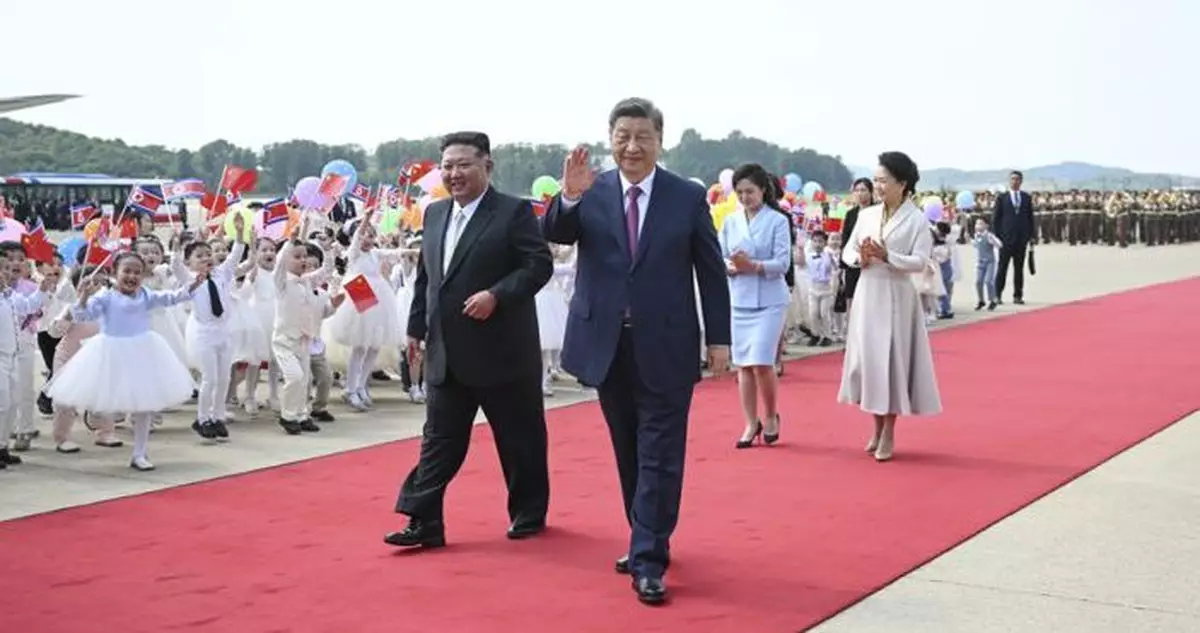 習近平：與金正恩就維護地區與世界和平穩定深入交換意見