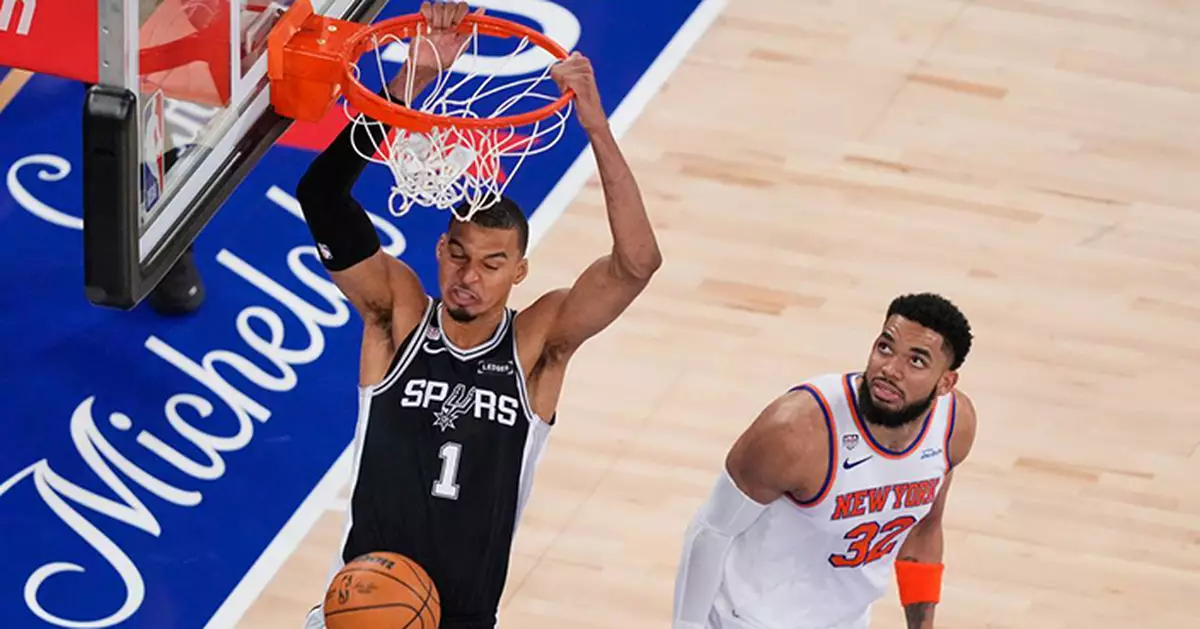 馬刺文班亞馬NBA總決賽第三場表現出色 擺脫第二場失誤陰霾