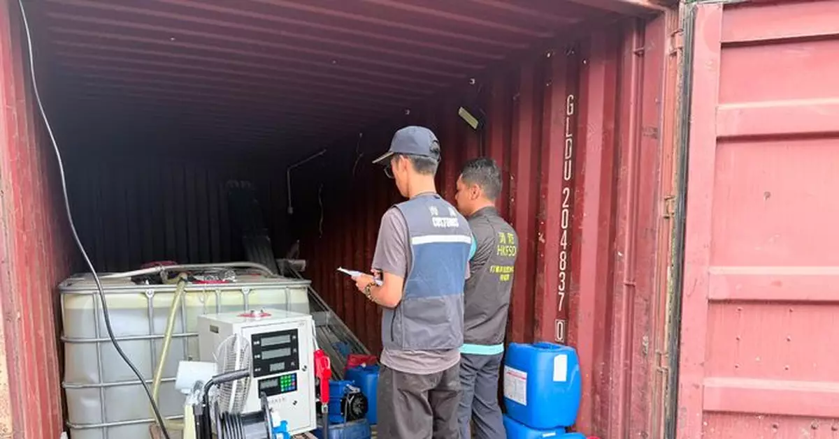 海關消防聯合搗破兩個非法加油站　檢3200公升未完稅汽油拘兩人