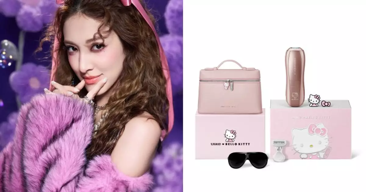 陳凱琳6.22現身K11 Art Mall 出席Ulike x Hello Kitty夢幻快閃店開幕