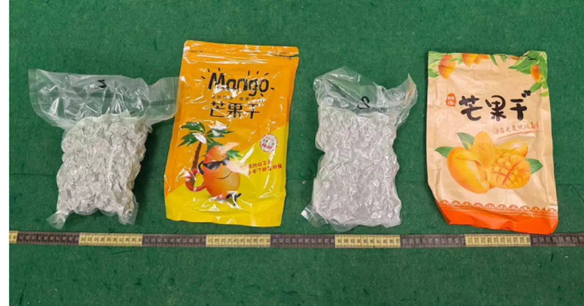 兩旅客分別帶共9.5公斤懷疑大麻花及氯胺酮機場入境被捕