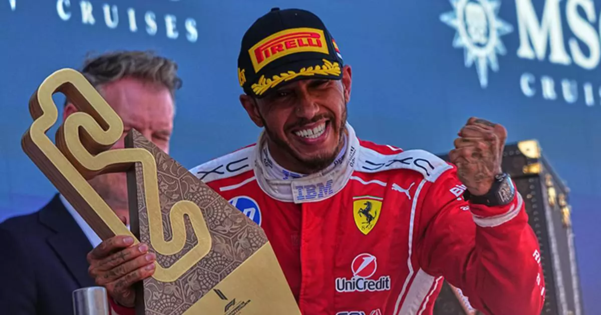 咸美頓加盟法拉利終開齋 F1巴塞站封王奪車隊本季首勝