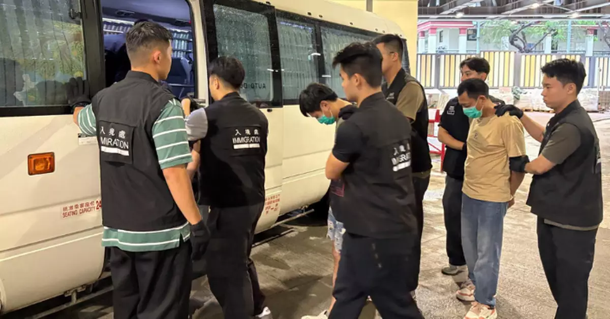 入境處反非法勞工行動拘20人 包括5名僱主