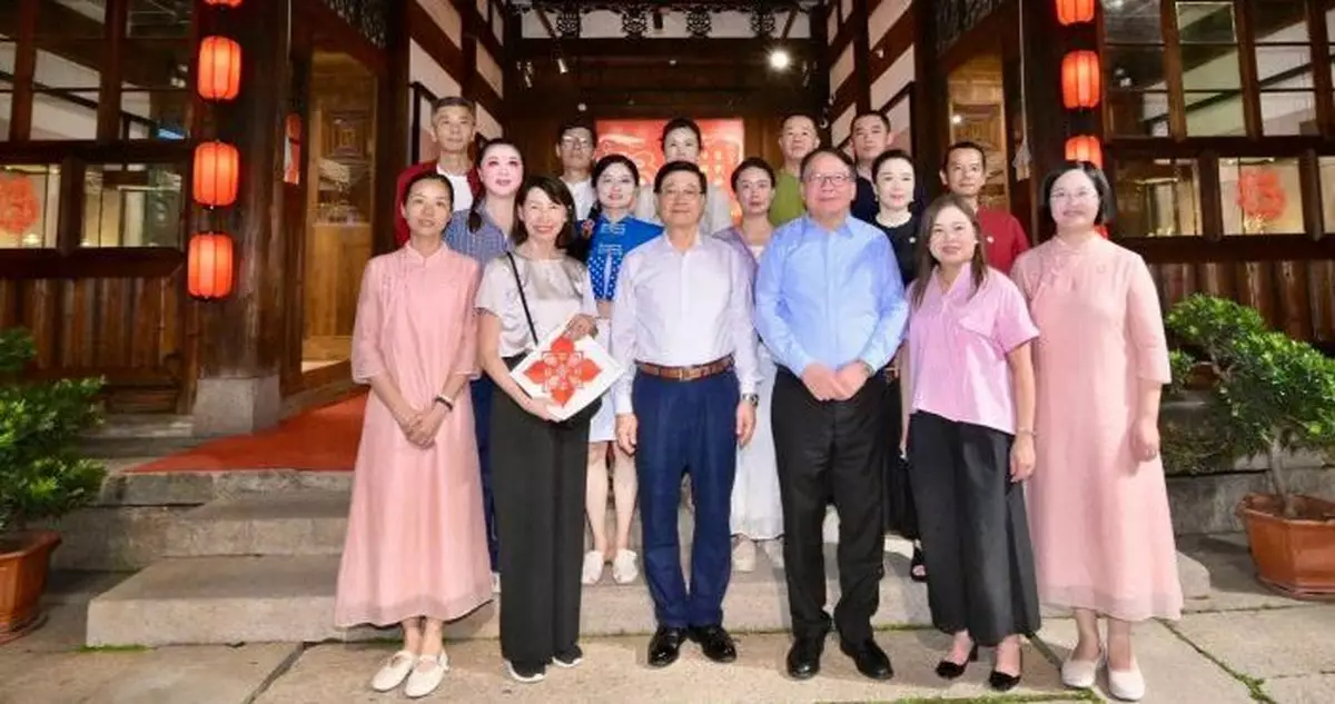 李家超訪福州「三坊七巷」逛百年老店　了解古蹟保育現況推動文旅發展