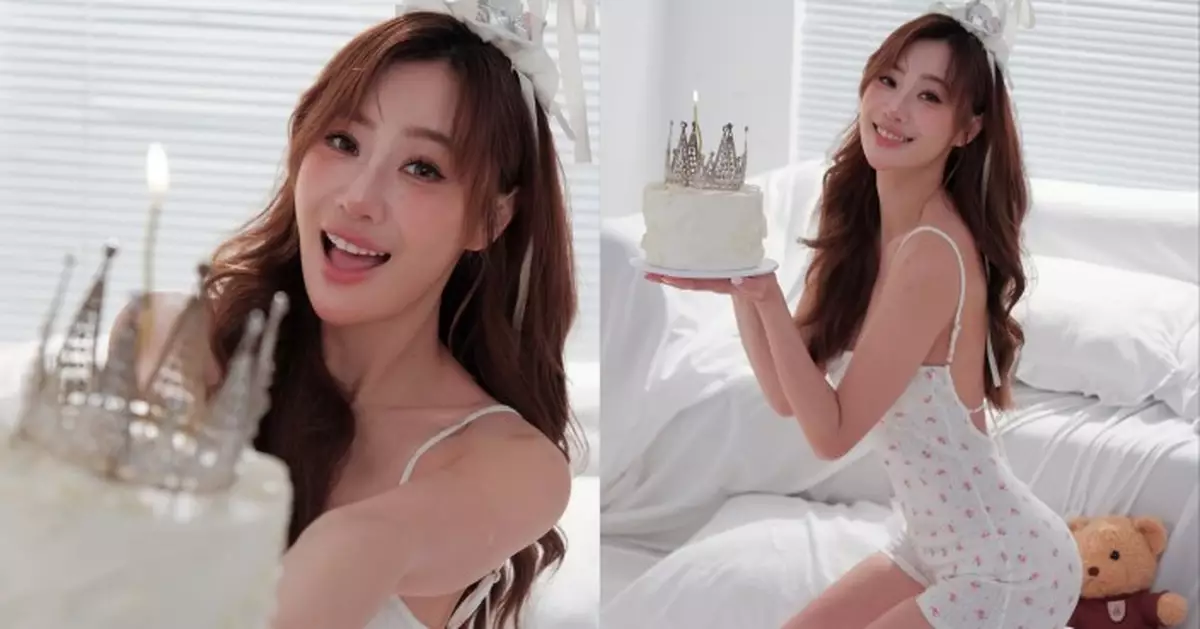 朱智賢40歲生日晒床照 少女肌逆齡驚艷網民