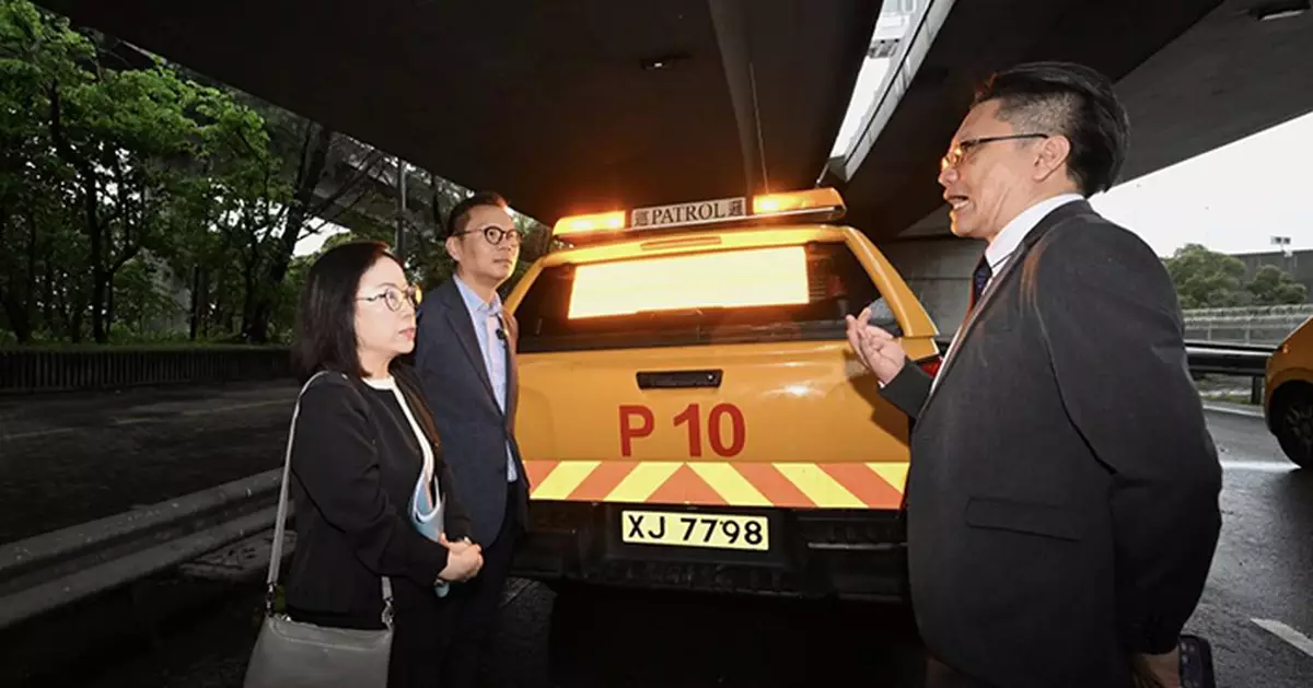運輸署加強青馬管制區事故應對 加強可變信息顯示屏及擴大警示信號燈啟動範圍