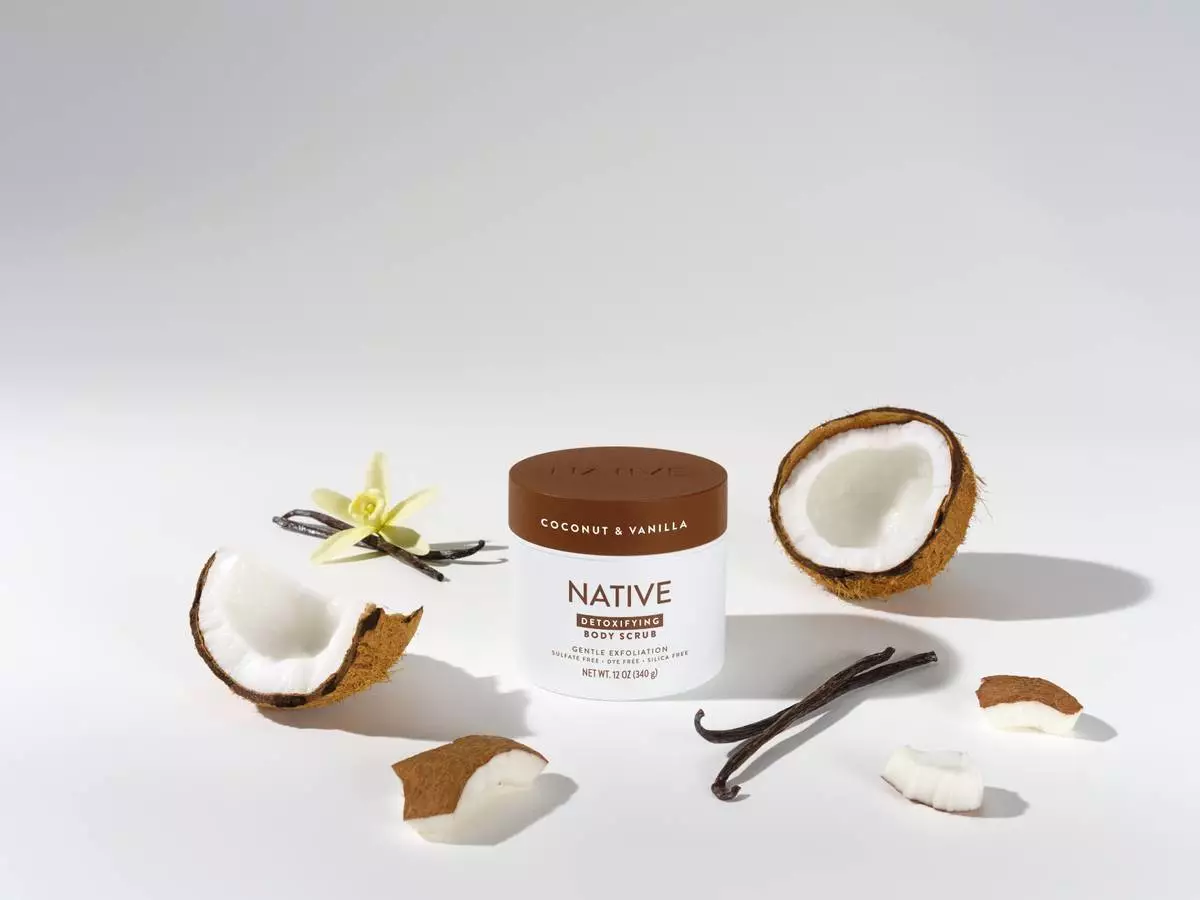 Native椰子香草身體磨砂。 AP圖片