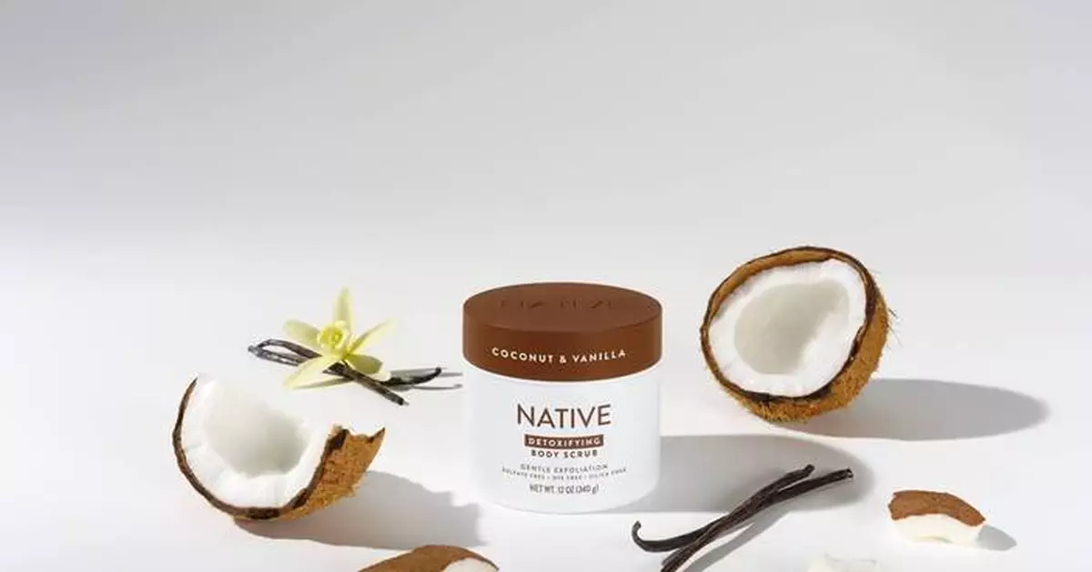 Native推出淨化身體磨砂系列 重新定義身體護理體驗
