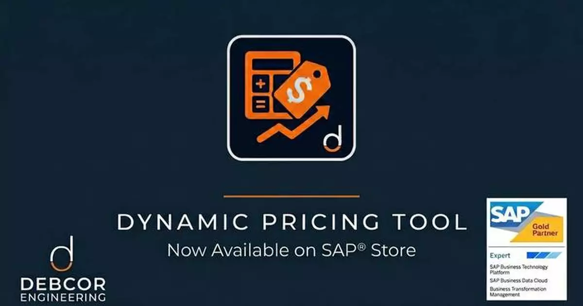 deBCor Engineering動態定價工具登陸SAP® Store 助企業簡化定價管理