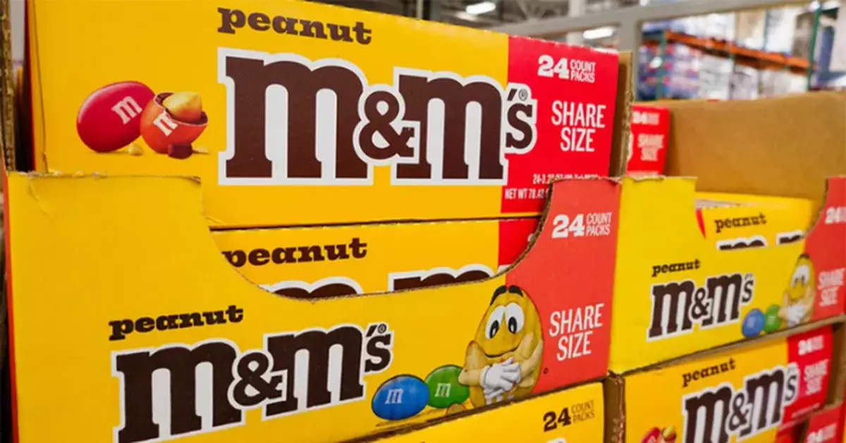 為健康「褪色」！M&M's淘汰人工色素　兩色糖衣或將消失
