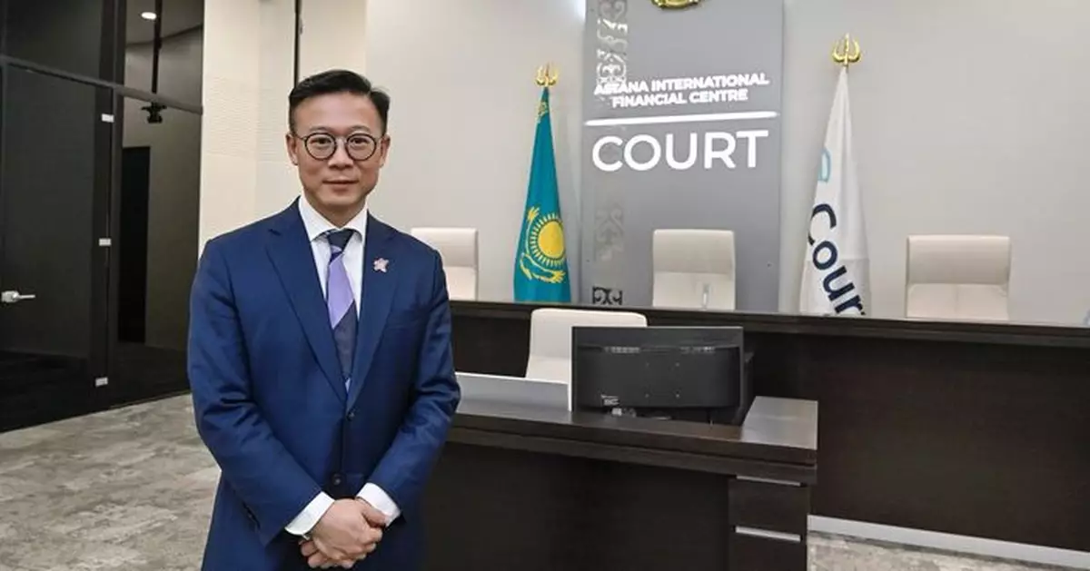 張國鈞隨團訪哈薩克 考察阿斯塔納國際金融中心及科技園
