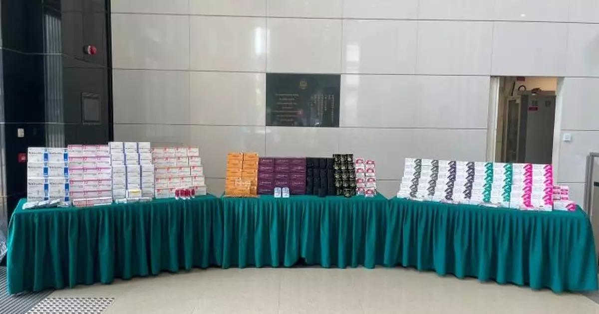 海關破5宗走私減肥美容針案檢值逾4500萬貨　籲市民勿用來歷不明產品