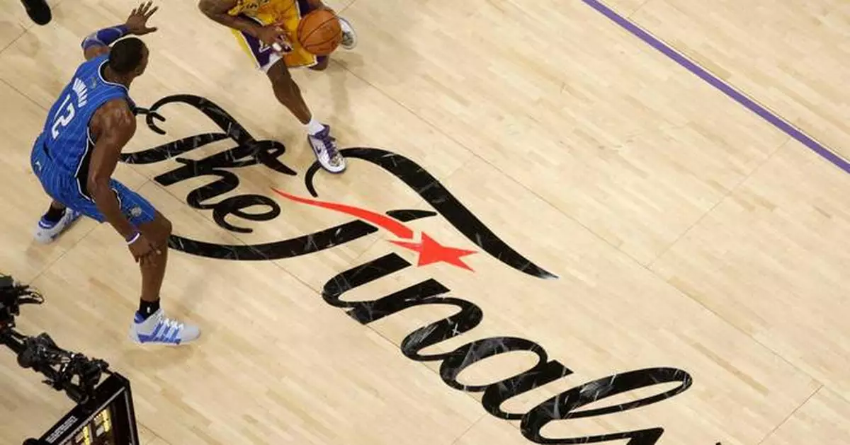 NBA總決賽獎盃標誌回歸中圈 球迷投訴後聯盟終回應