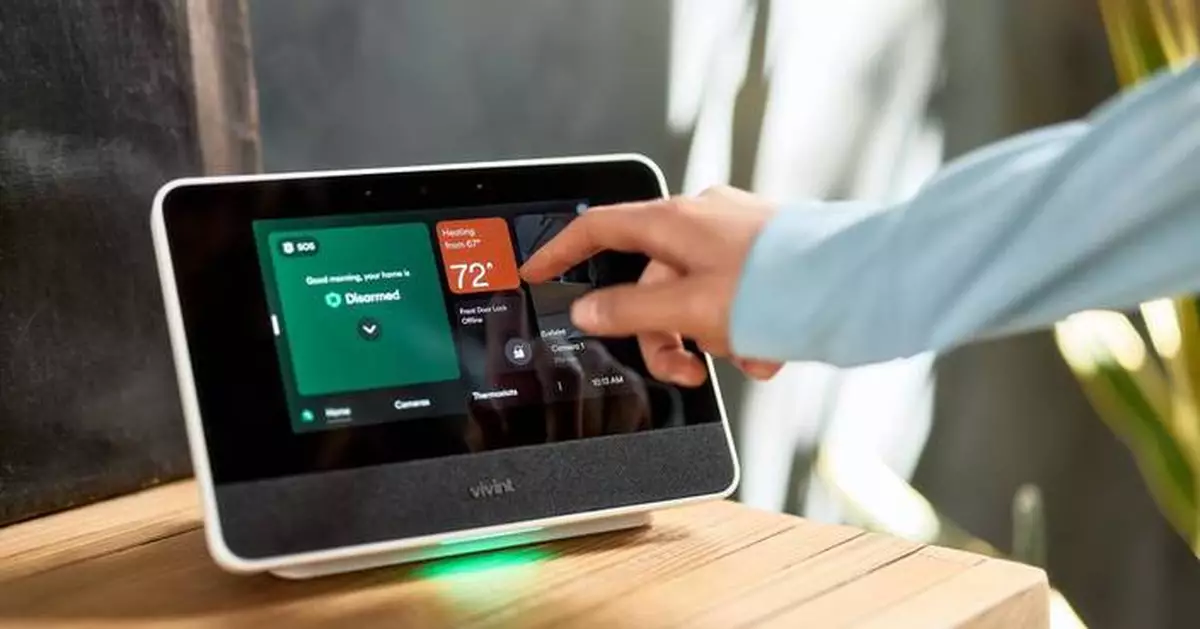 Vivint推Smart Hub Pro 2 稱業界最先進智能家居觸控屏幕