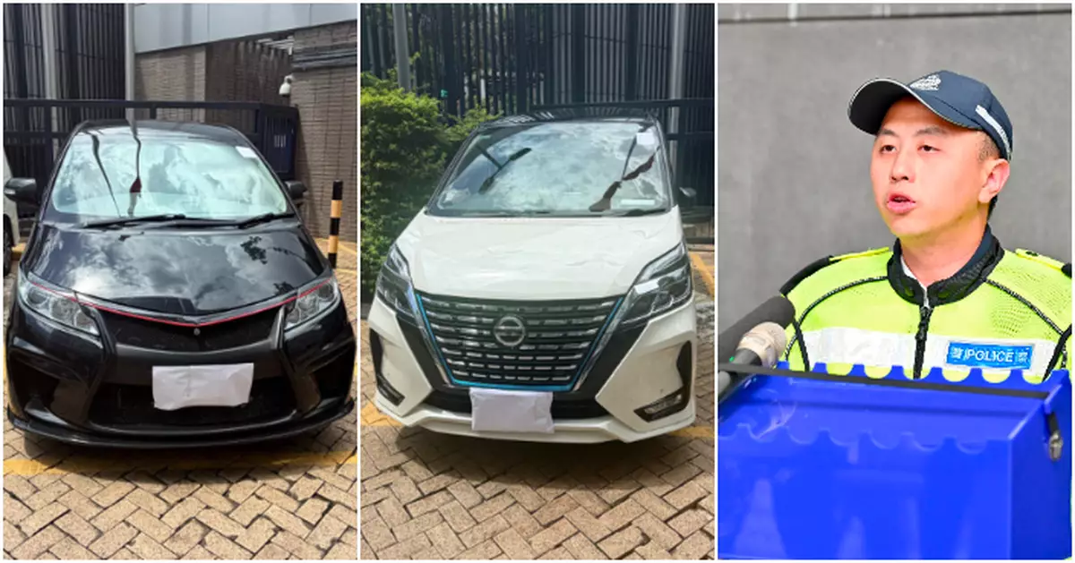 警方青衣打擊「白牌車」 拘2男司機涉非法載客取酬