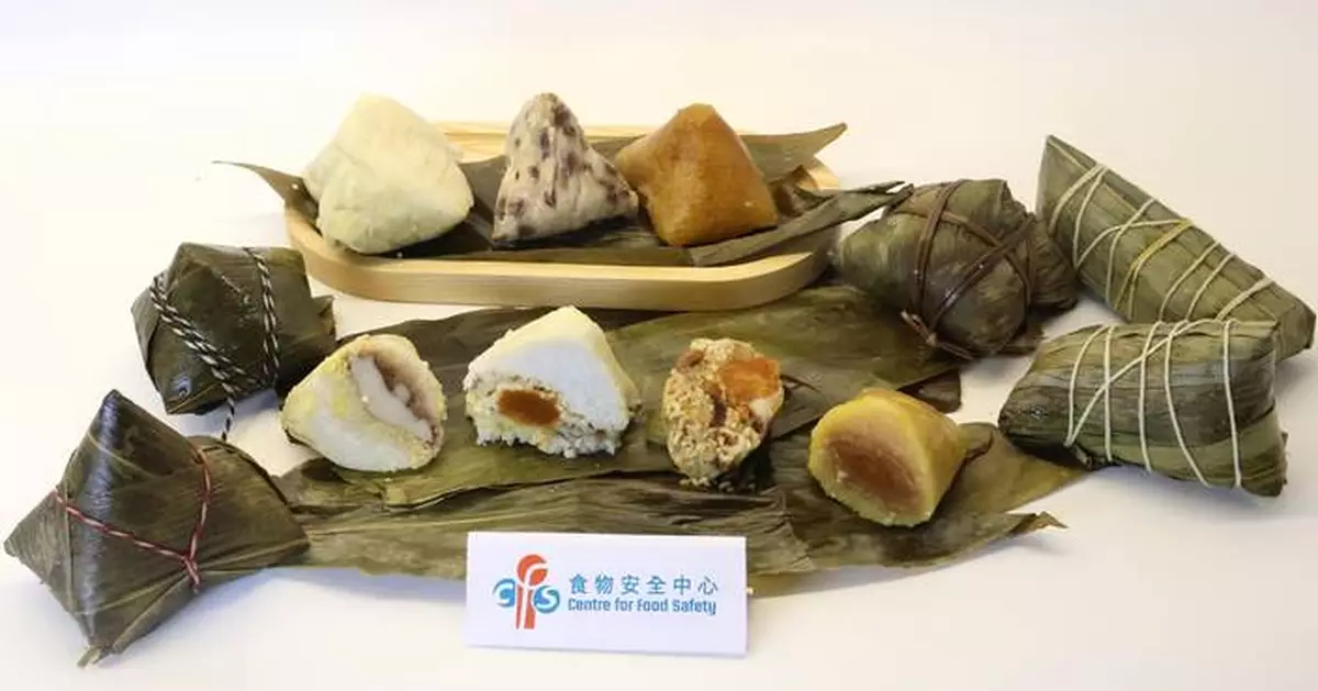 食安中心抽查160個粽子樣本 僅一款標籤不符其餘全過關