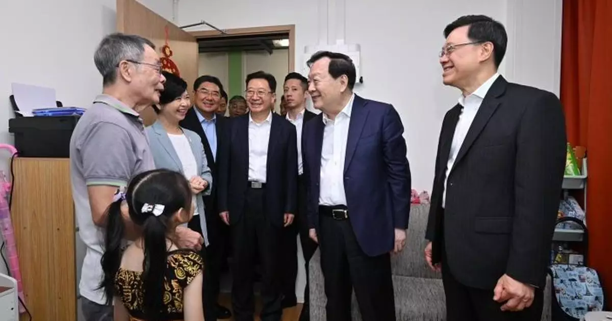 夏寶龍結束在港兩日考察調研　經深圳灣口岸離港