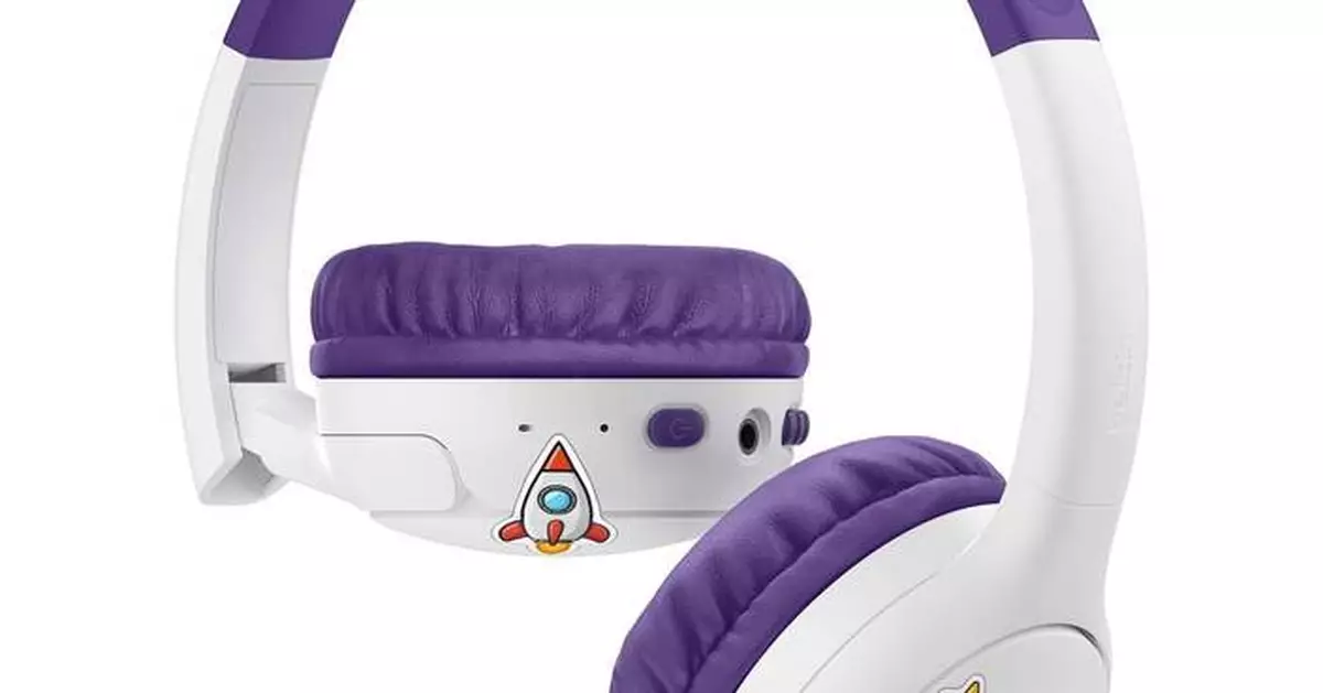 Belkin 推出 SoundForm Mini 2 兒童耳機 升級電池續航達55小時