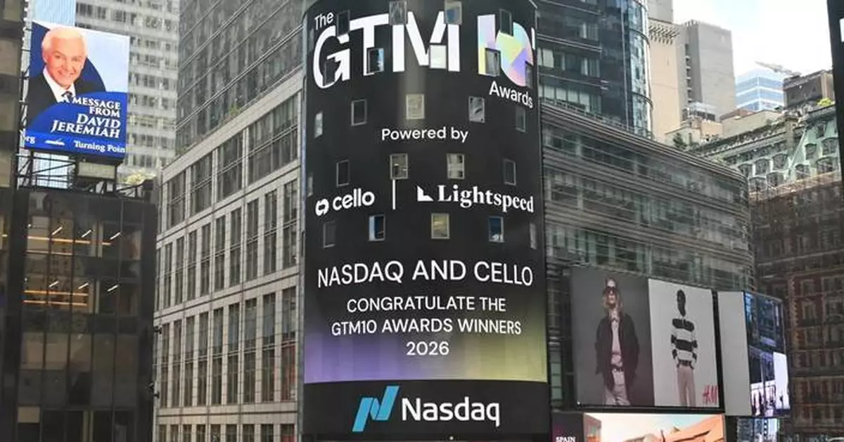 Cello及Lightspeed公布GTM10獎項得主 表揚軟件業界頂尖領袖