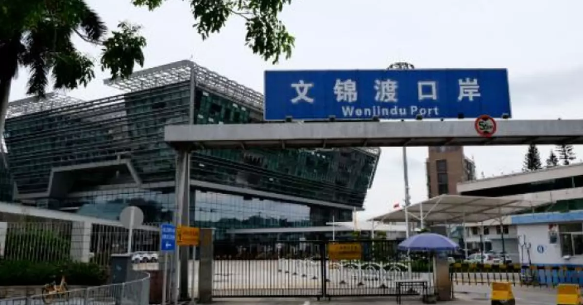 深圳文錦渡口岸設施水浸 鮮活食品清關服務一度暫停