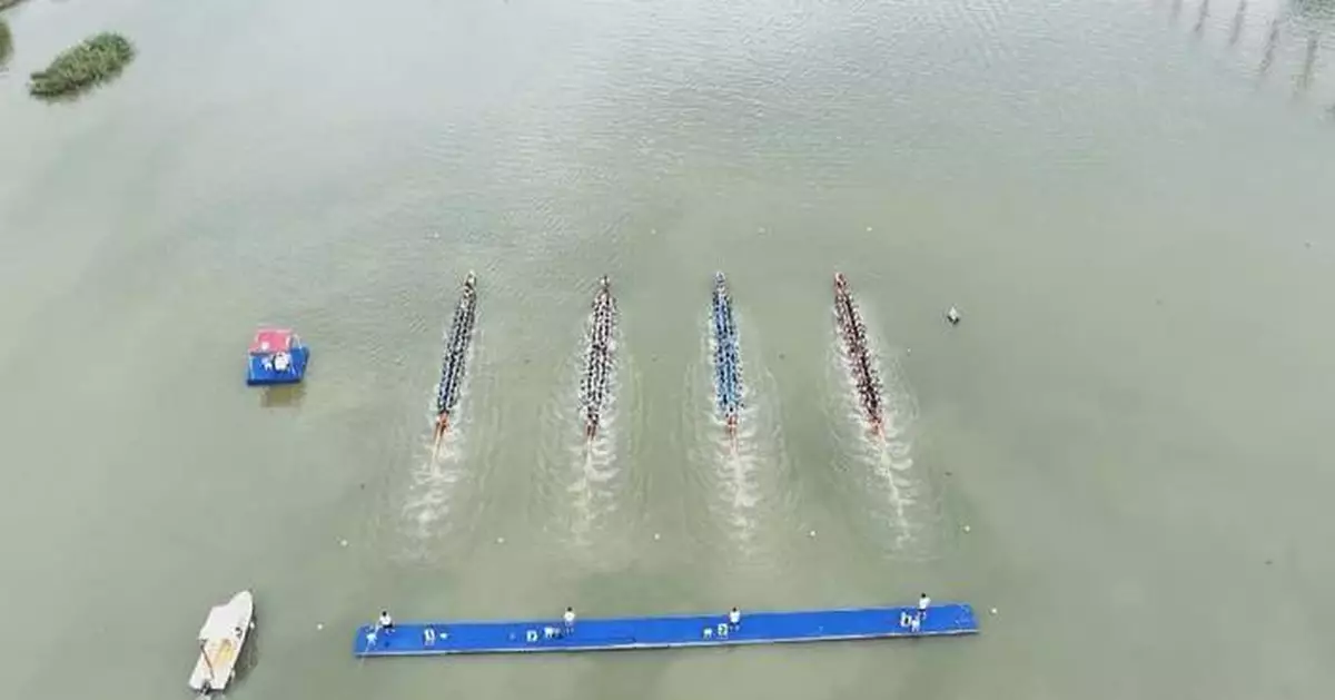 福州龍舟賽開幕 港澳台閩逾30隊競逐