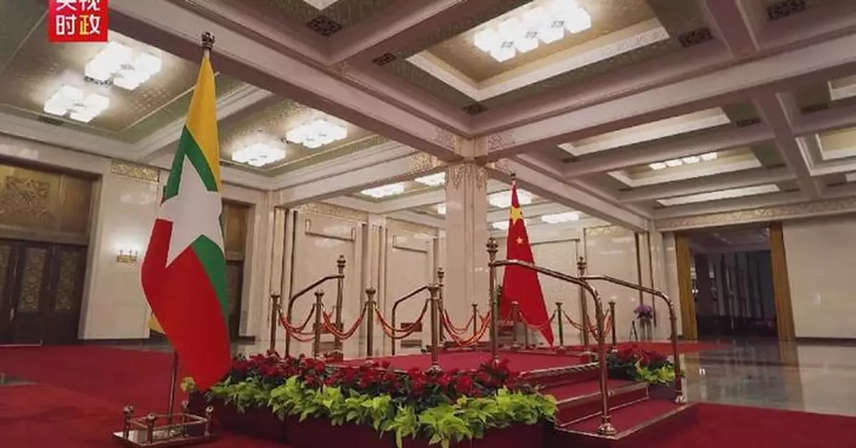 習近平將為緬甸總統敏昂萊舉行歡迎儀式