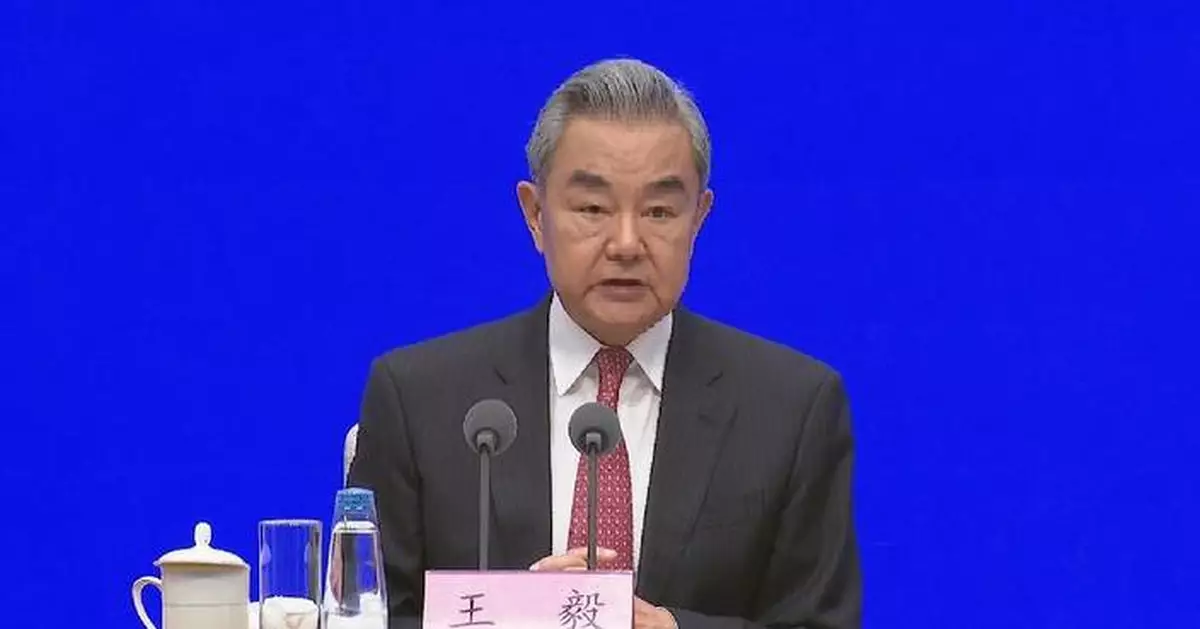 王毅呼籲政治解決烏克蘭及中東衝突
