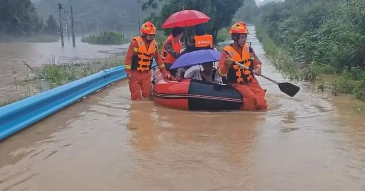 貴州廣西暴雨成災 救援行動持續進行