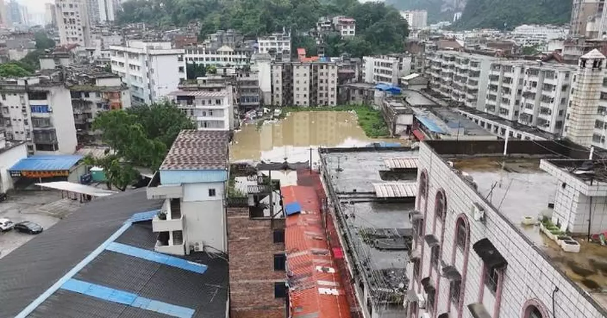 廣西暴雨成災 河池柳州水位超警戒線