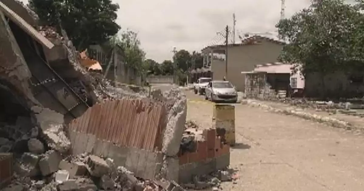 委內瑞拉大地震 女童被困瓦礫獲救母親罹難