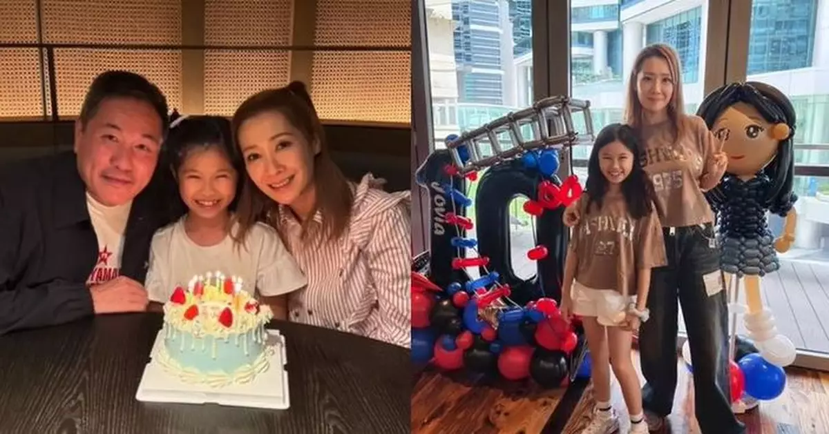 關心妍為愛女搞10歲生日P 兩公婆夾擊錫爆心心
