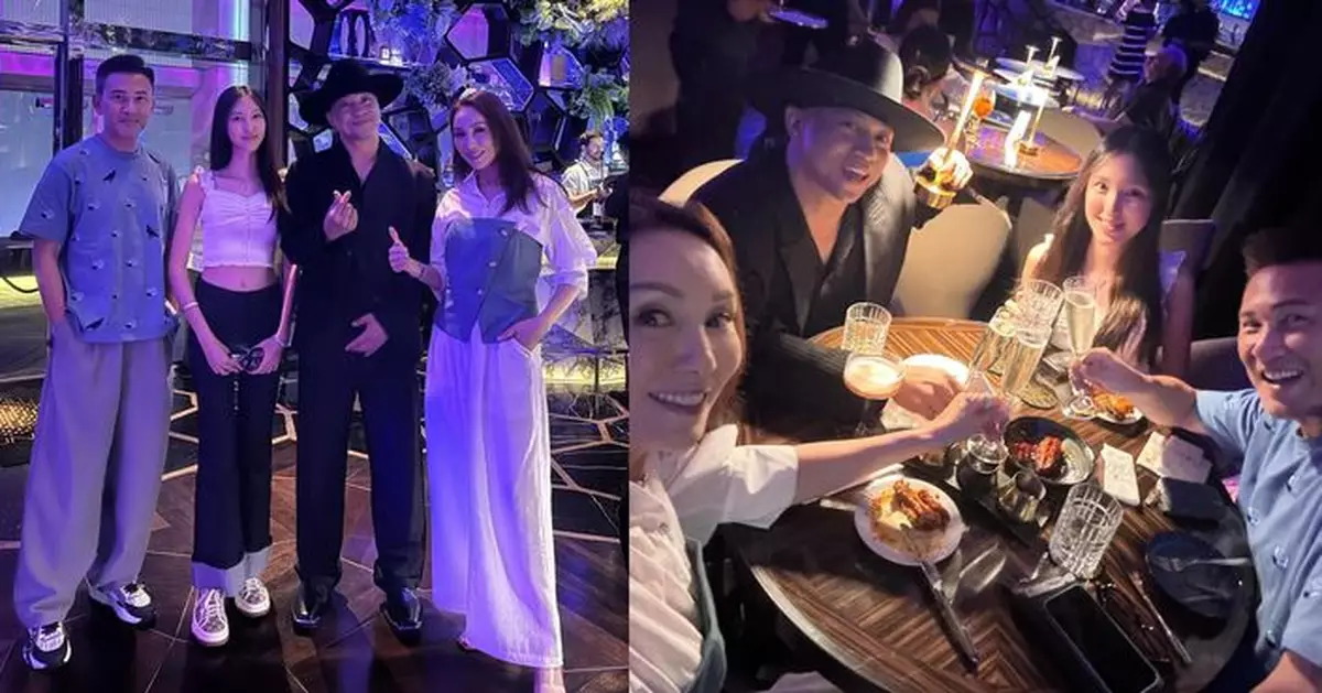 孖林文龍帶愛女特意捧《中4》科亞高巴場 郭可盈大讚：極具感染力的實力派歌手！