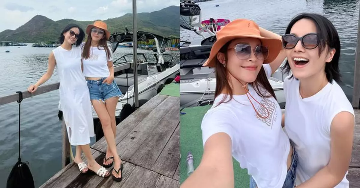 賴慰玲帶仔學滑水 與陳嘉寶出海傾唔停