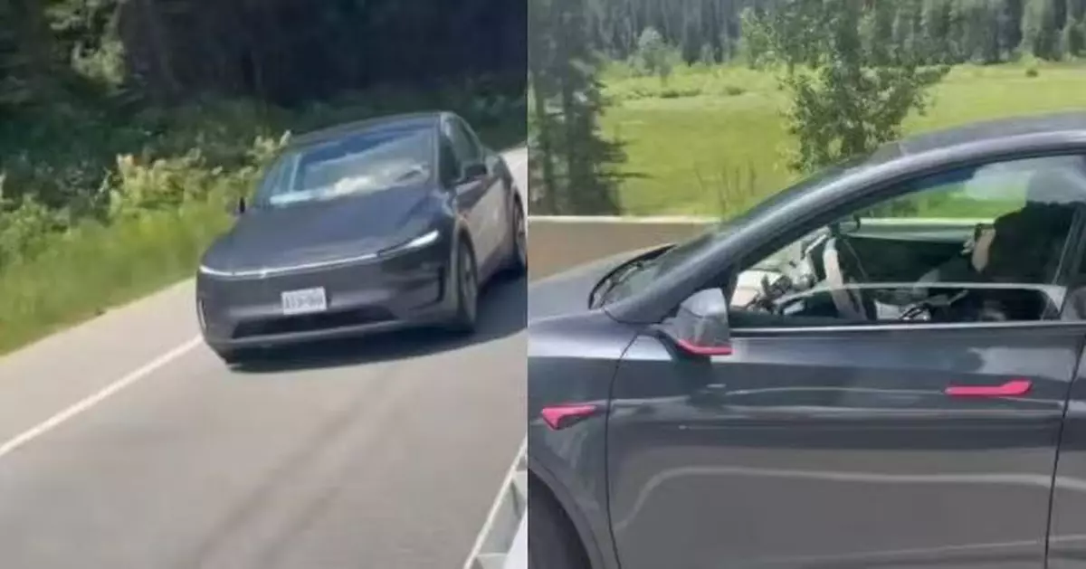 駕Tesla載2童 加女開自動駕駛「戴太陽鏡瞓住飆車」時速達100公里