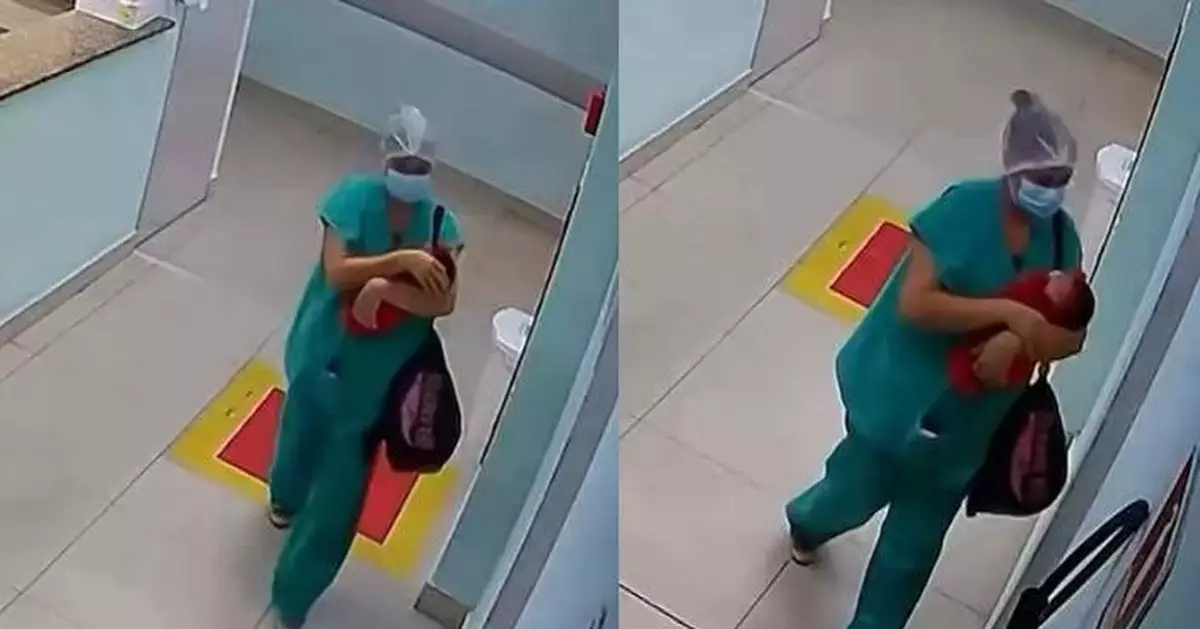 向家人訛稱懷孕 巴西女護理員放病假潛醫院企圖偷走初生嬰被家屬揭發