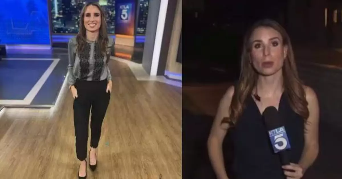有片！戶外報導遭巨型曱甴爬遍頸胸 美國女記者全淡定完成直播獲讚專業