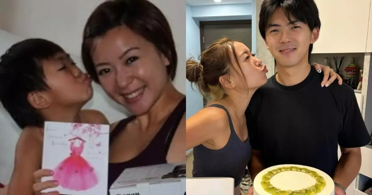 梁芷珮晒母子溫馨合照賀大仔慶生 22歲Brendan顏值學歷成點焦