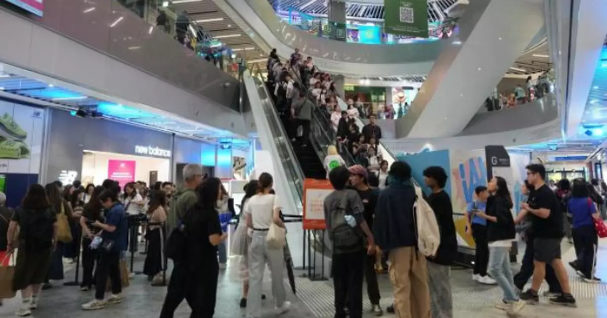 本港5月份零售業總銷貨價值338億元 按年升7.9%