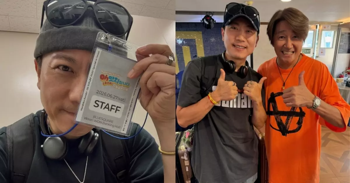 顏米羔快閃韓國睇近藤真彥演唱會 後台集郵成功興奮到心跳加速